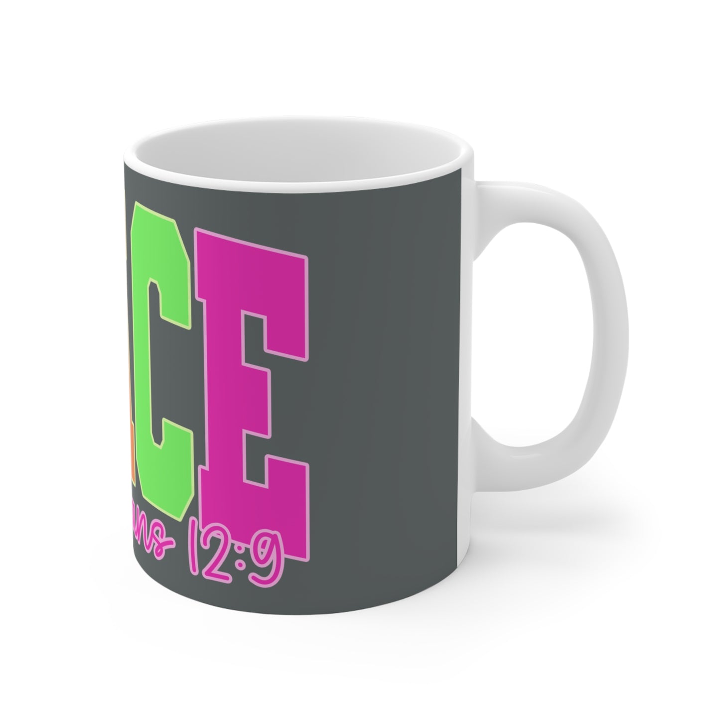 Grace 11oz Mug — Colorful Coffee Cup