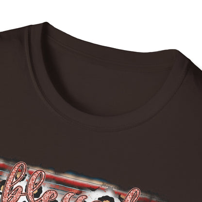 T-Shirt — 'Mama' Leopard & Floral Graphic Tee