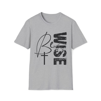 Wise Faith T-Shirt — "Be Wise”  Cross Vertical Graphic Christian Tee