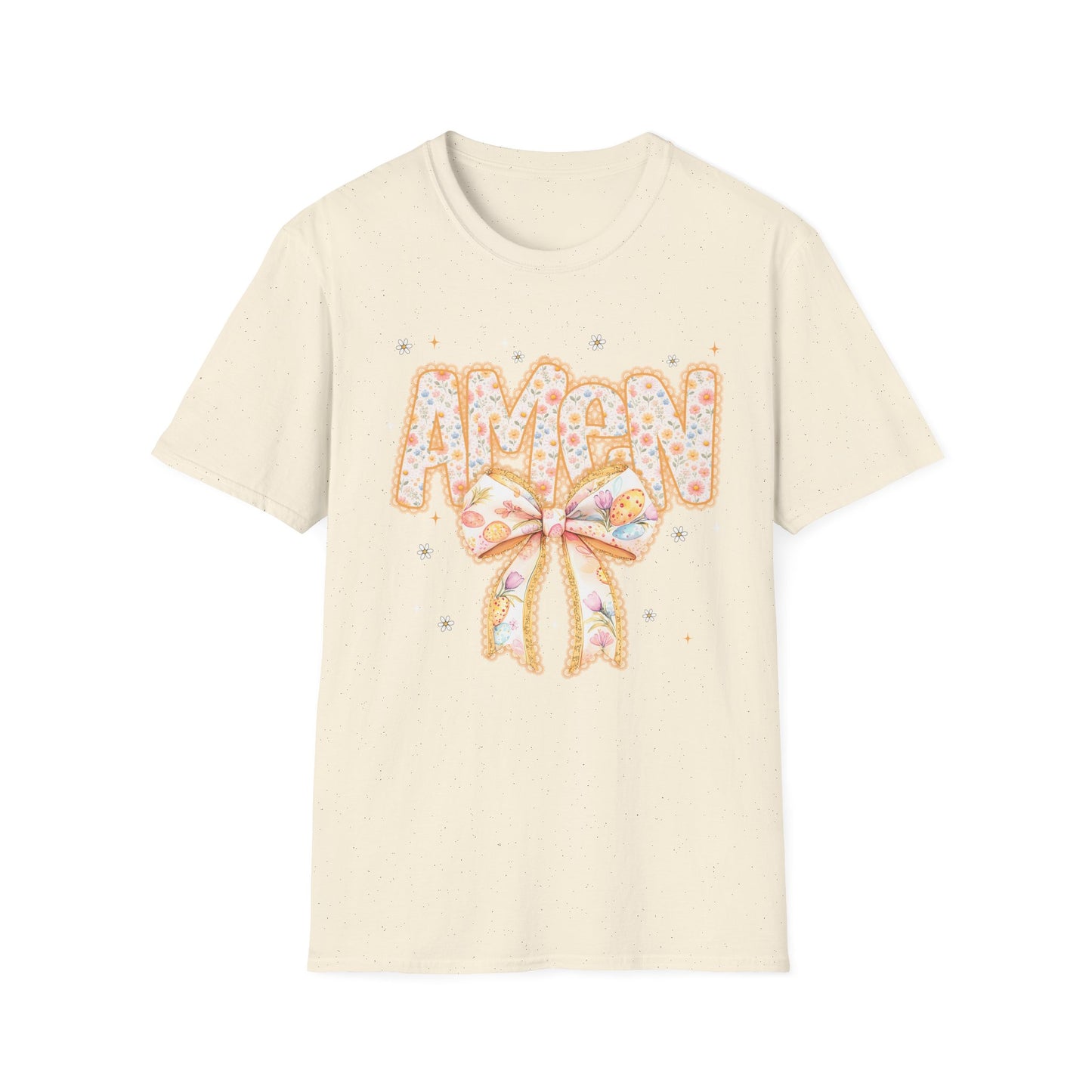 Floral Bow 'AMEN' Mother's Day Tee