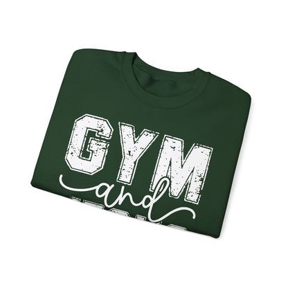 Gym and Jesus Sweatshirt — Faith & Fitness Crewneck