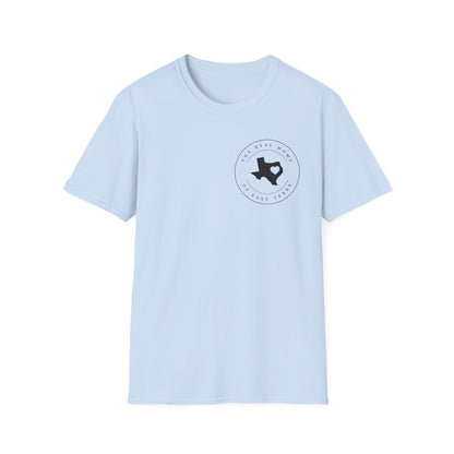 Texas Home State T-Shirt — Minimal Lone Star Outline Circle Design