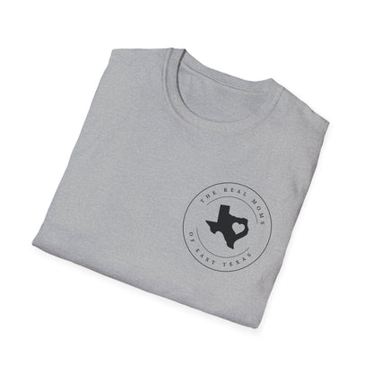 Texas Home State T-Shirt — Minimal Lone Star Outline Circle Design