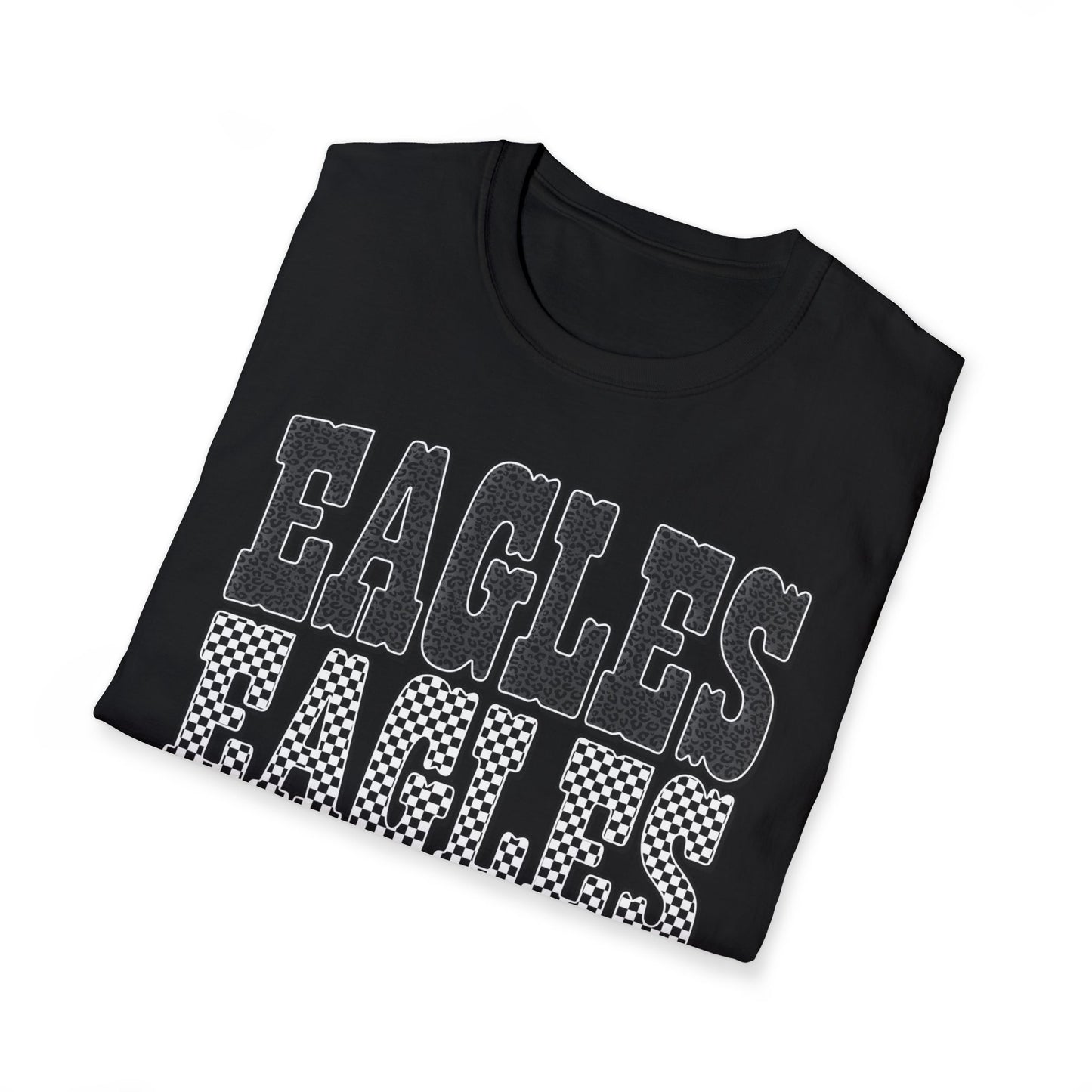 Eagles Retro Stack T-Shirt — Vintage Varsity Graphic Tee