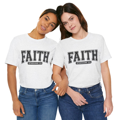 Faith Ephesians 2:8 T-Shirt — Christian Scripture Tee
