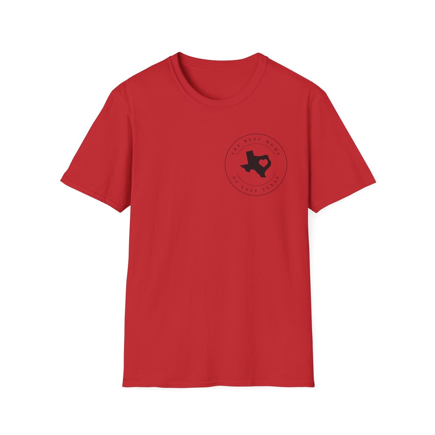 Texas Home State T-Shirt — Minimal Lone Star Outline Circle Design