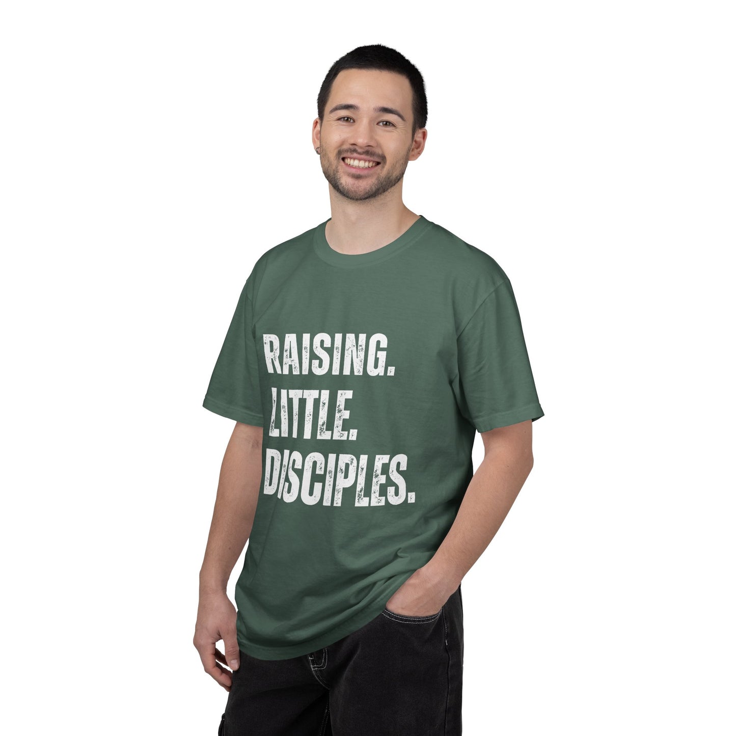 Raising Little Disciples T-Shirt — Christian Kids Ministry Tee- COMFORT COLOR