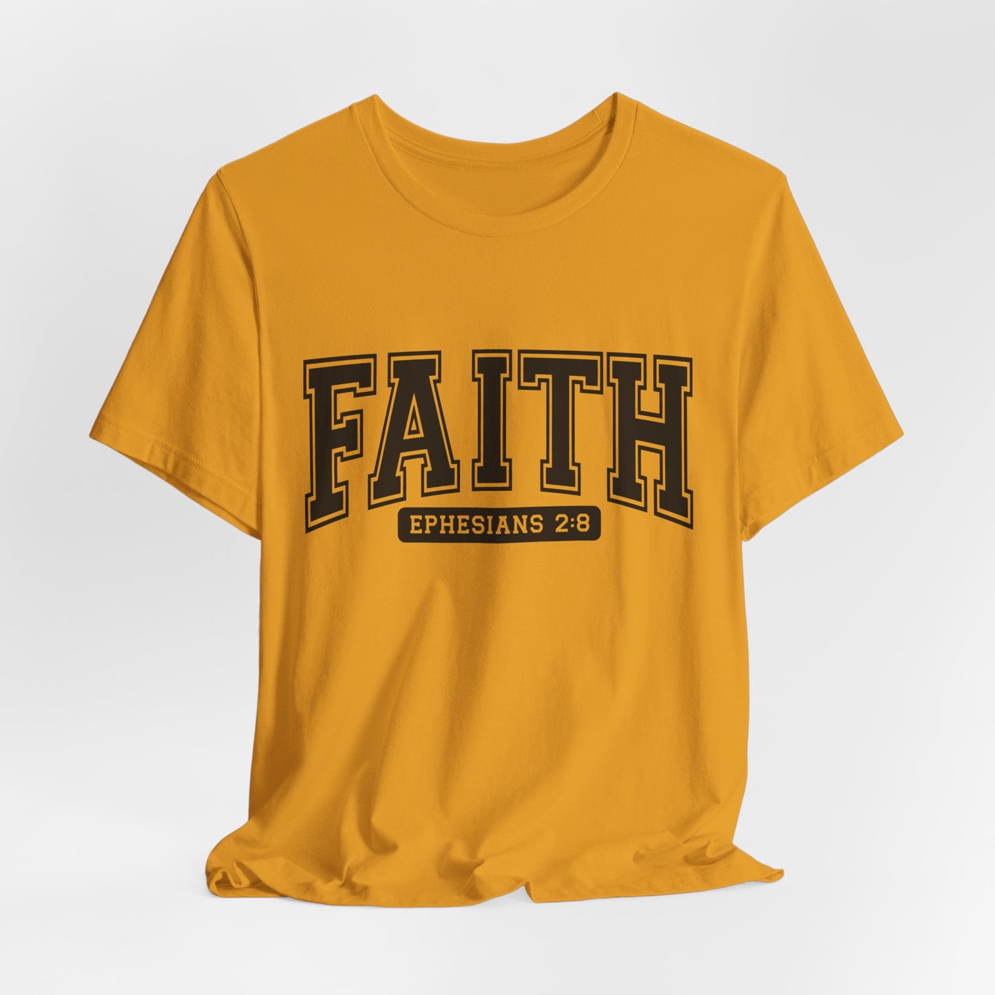Faith Ephesians 2:8 T-Shirt — Christian Scripture Tee