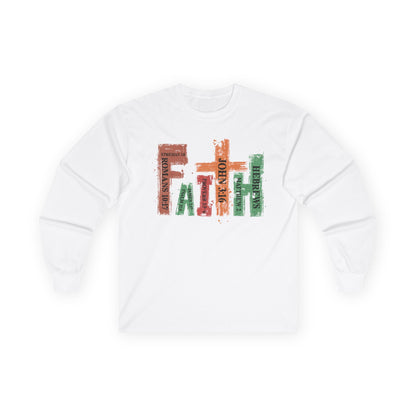 Long Sleeve Tee — Positive Christian Kids Faith Shirt