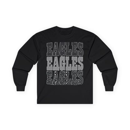 Eagles Repeating Retro Long Sleeve Tee