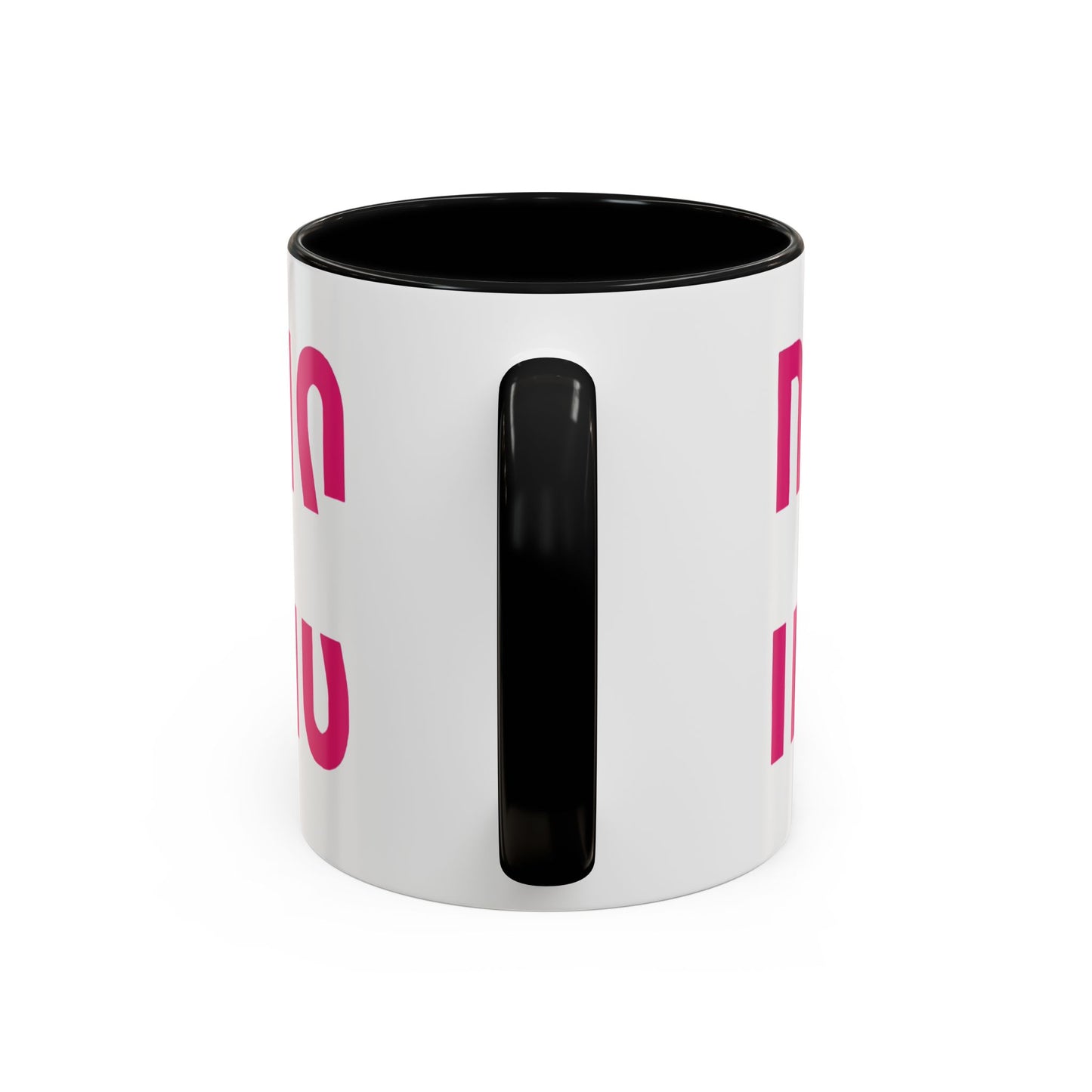 Accent Coffee Mug — "MOM" Bold Pink East Texas Mom Gift