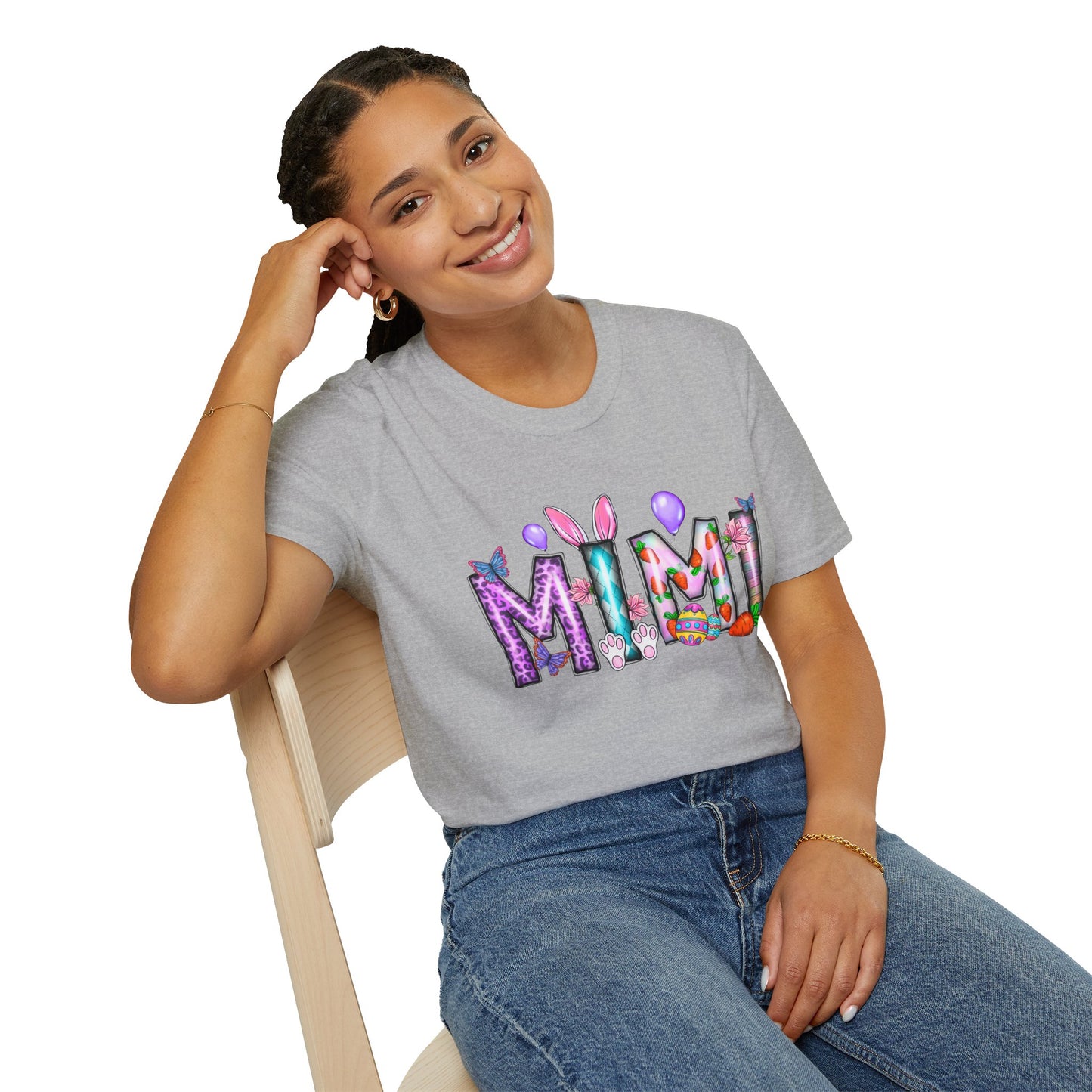 Mimi Spring Floral Graphic T‑Shirt