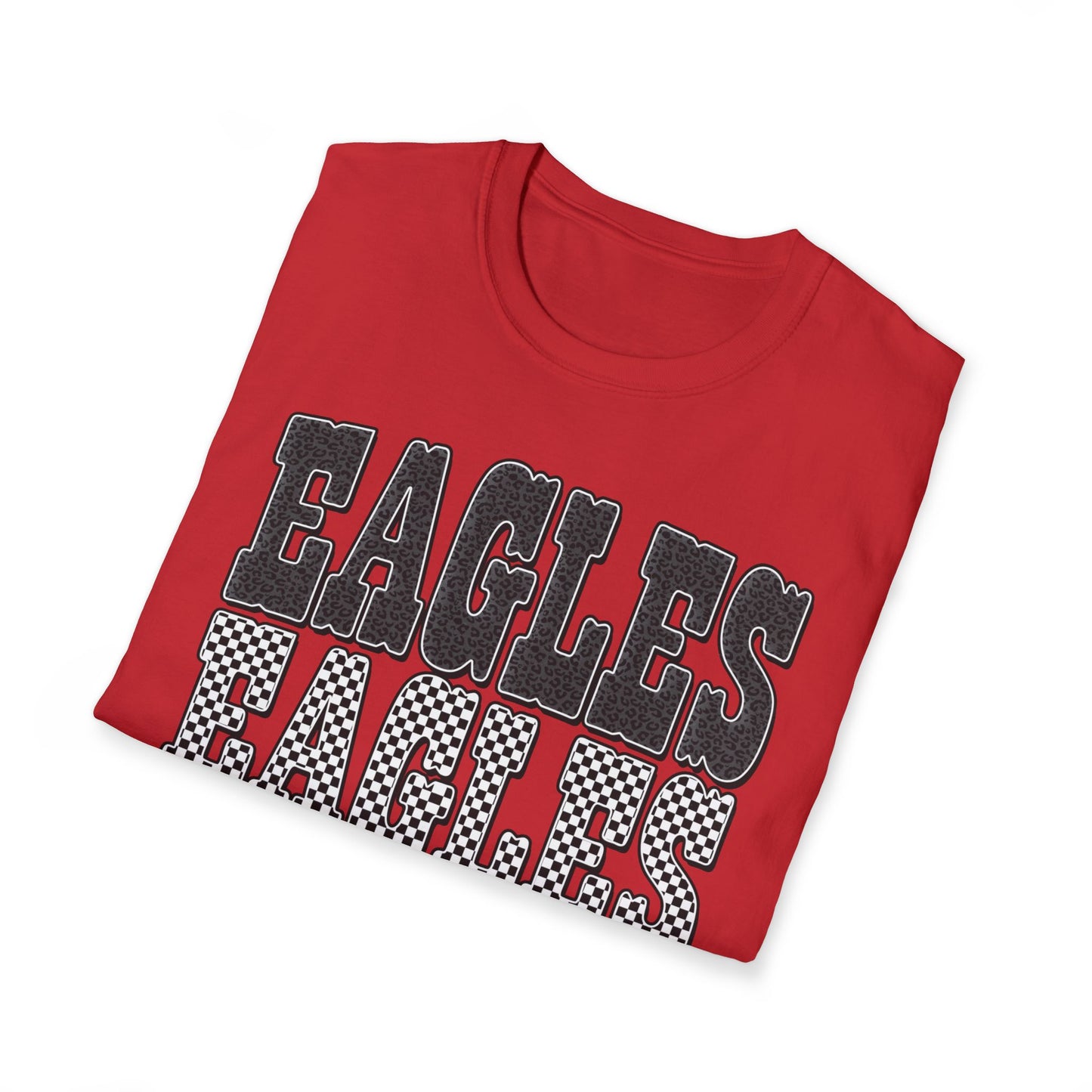 Eagles Retro Stack T-Shirt — Vintage Varsity Graphic Tee