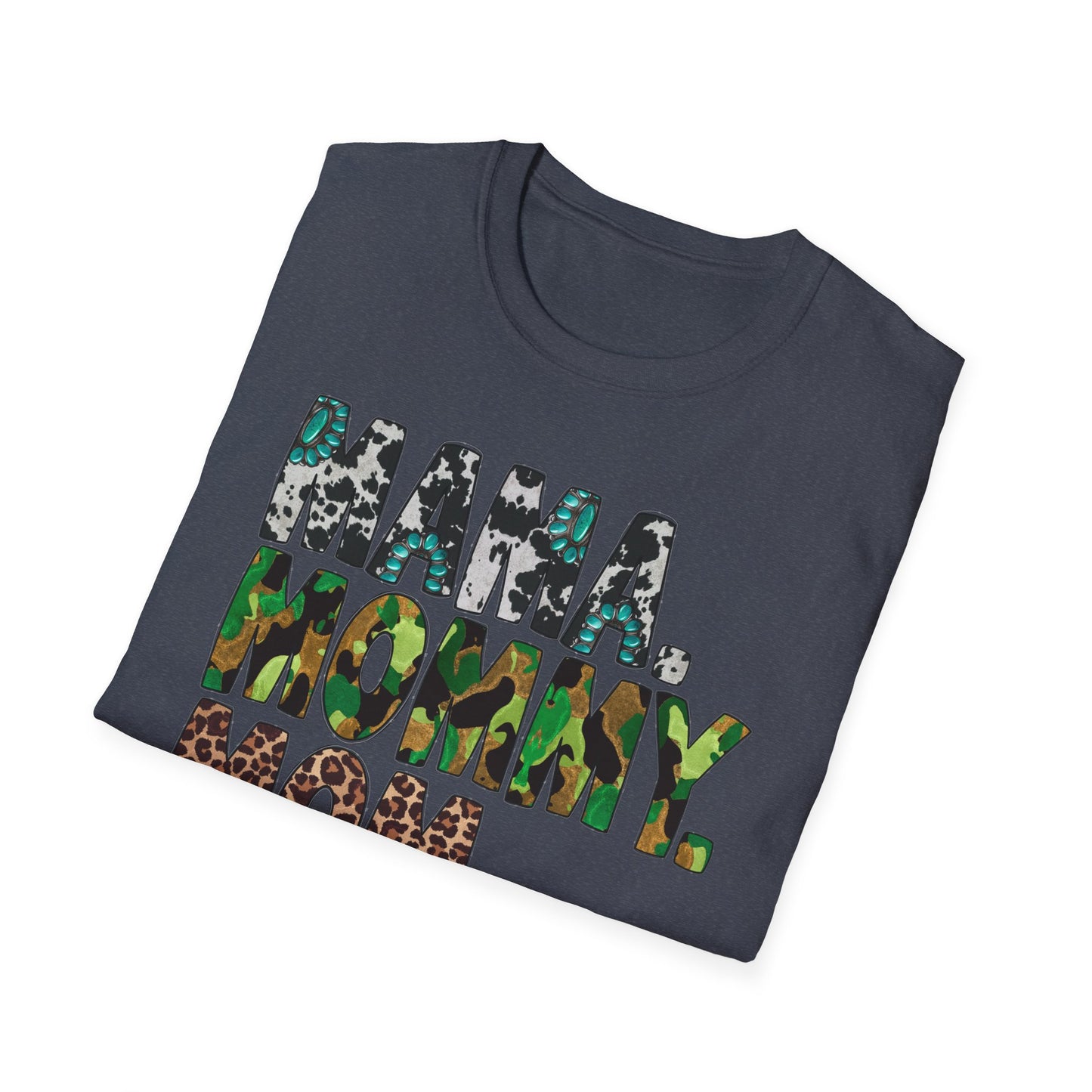 Mama, Mommy, Mom, Bruh. T‑Shirt — Mom Nickname Shirt for Mother’s Day