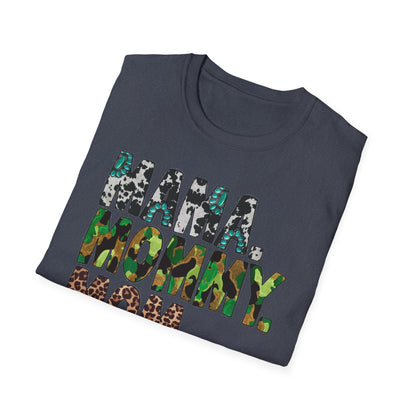 Mama, Mommy, Mom, Bruh. T‑Shirt — Mom Nickname Shirt for Mother’s Day