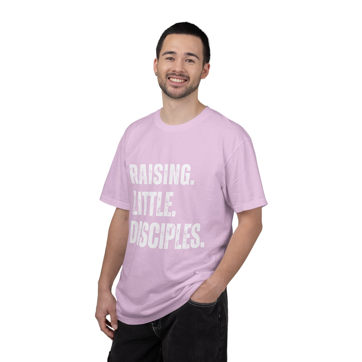 Raising Little Disciples T-Shirt — Christian Kids Ministry Tee- COMFORT COLOR