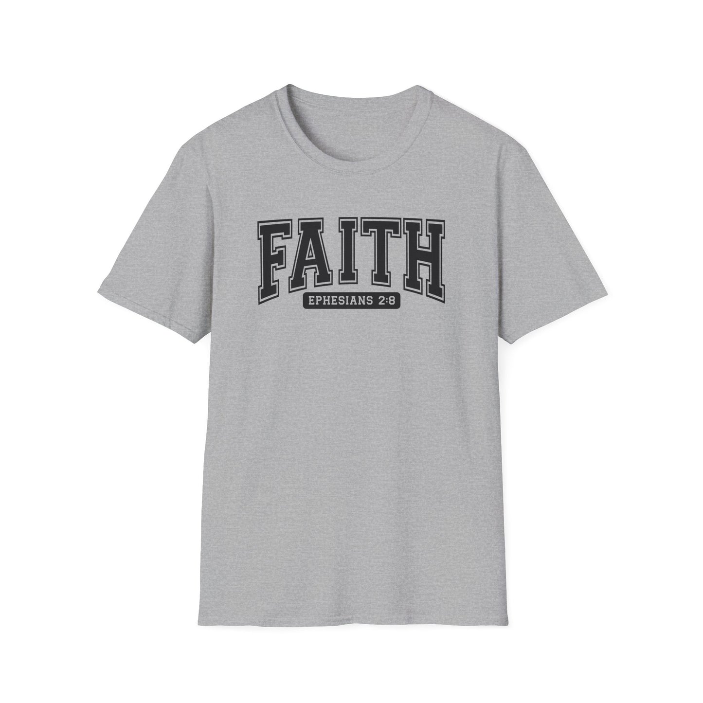 Faith Ephesians 2:8 T-Shirt — Christian Faith Graphic Tee