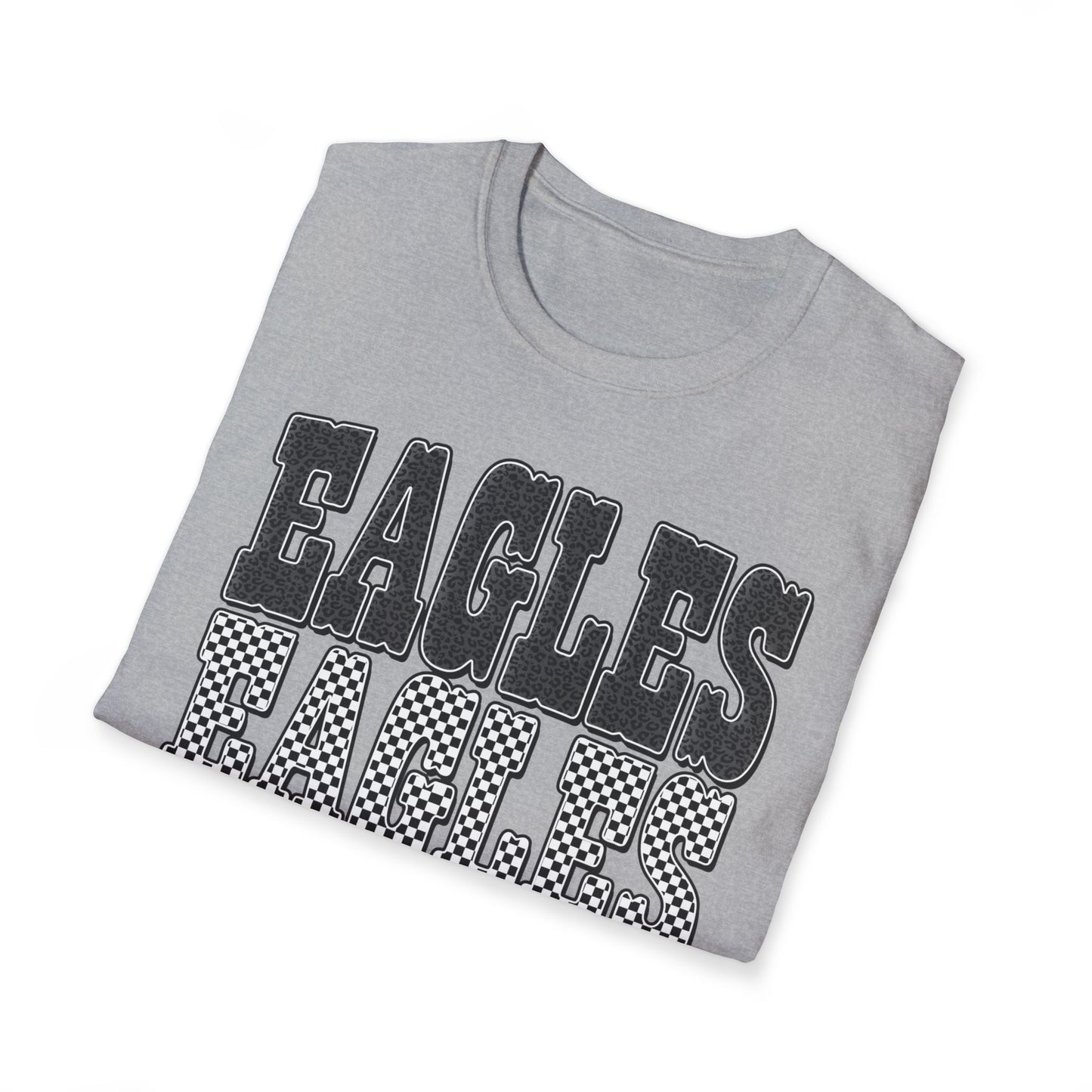Eagles Retro Stack T-Shirt — Vintage Varsity Graphic Tee
