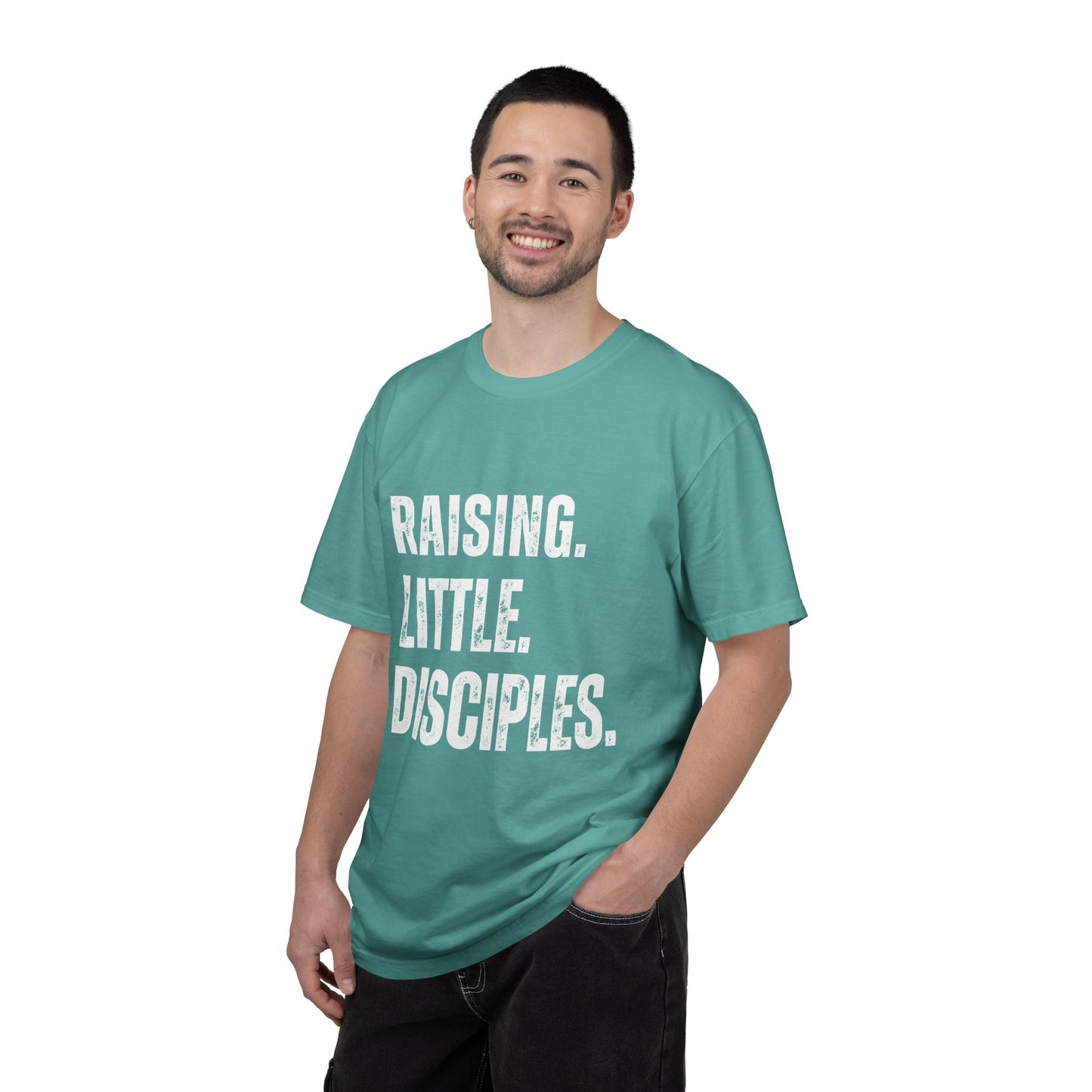Raising Little Disciples T-Shirt — Christian Kids Ministry Tee- COMFORT COLOR
