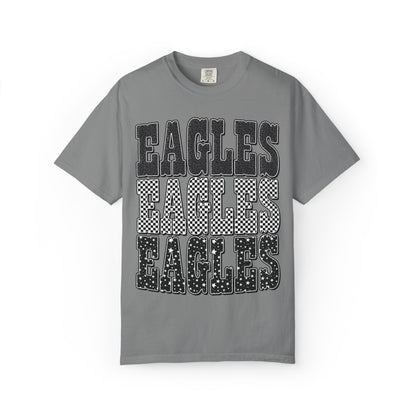 Eagles Retro Stacked Graphic T-Shirt COMFORT COLORS