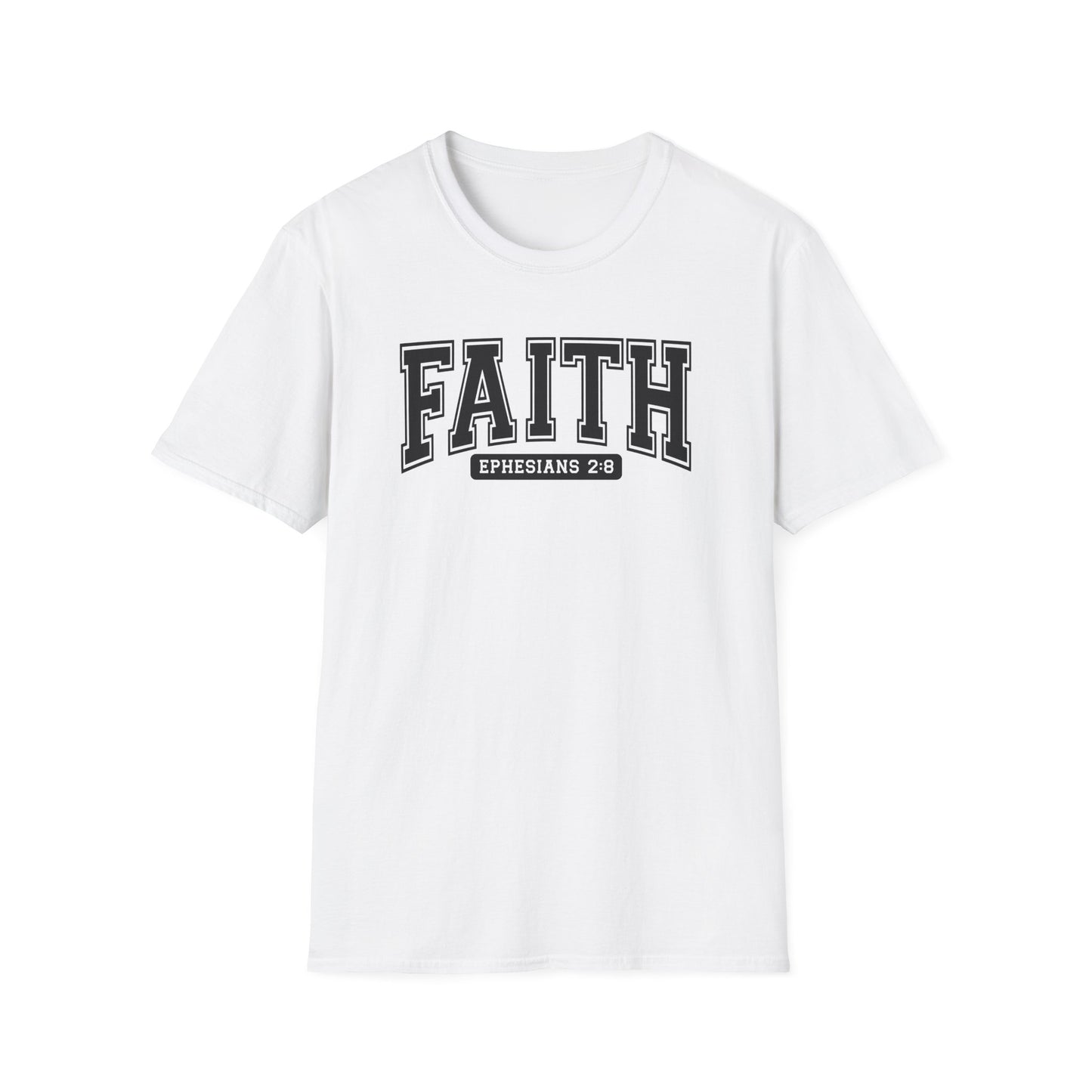Faith Ephesians 2:8 T-Shirt — Christian Faith Graphic Tee