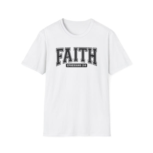Faith Ephesians 2:8 T-Shirt — Christian Faith Graphic Tee