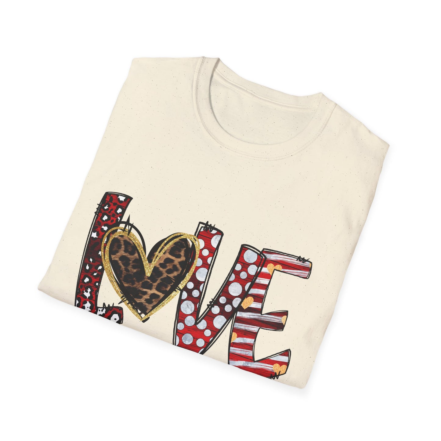 Love Like Jesus T-Shirt — Christian Faith Graphic Tee with Heart Lettering