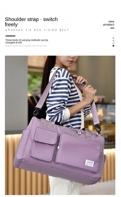 UNIXINU Carry On Travel Bag Large Capacity