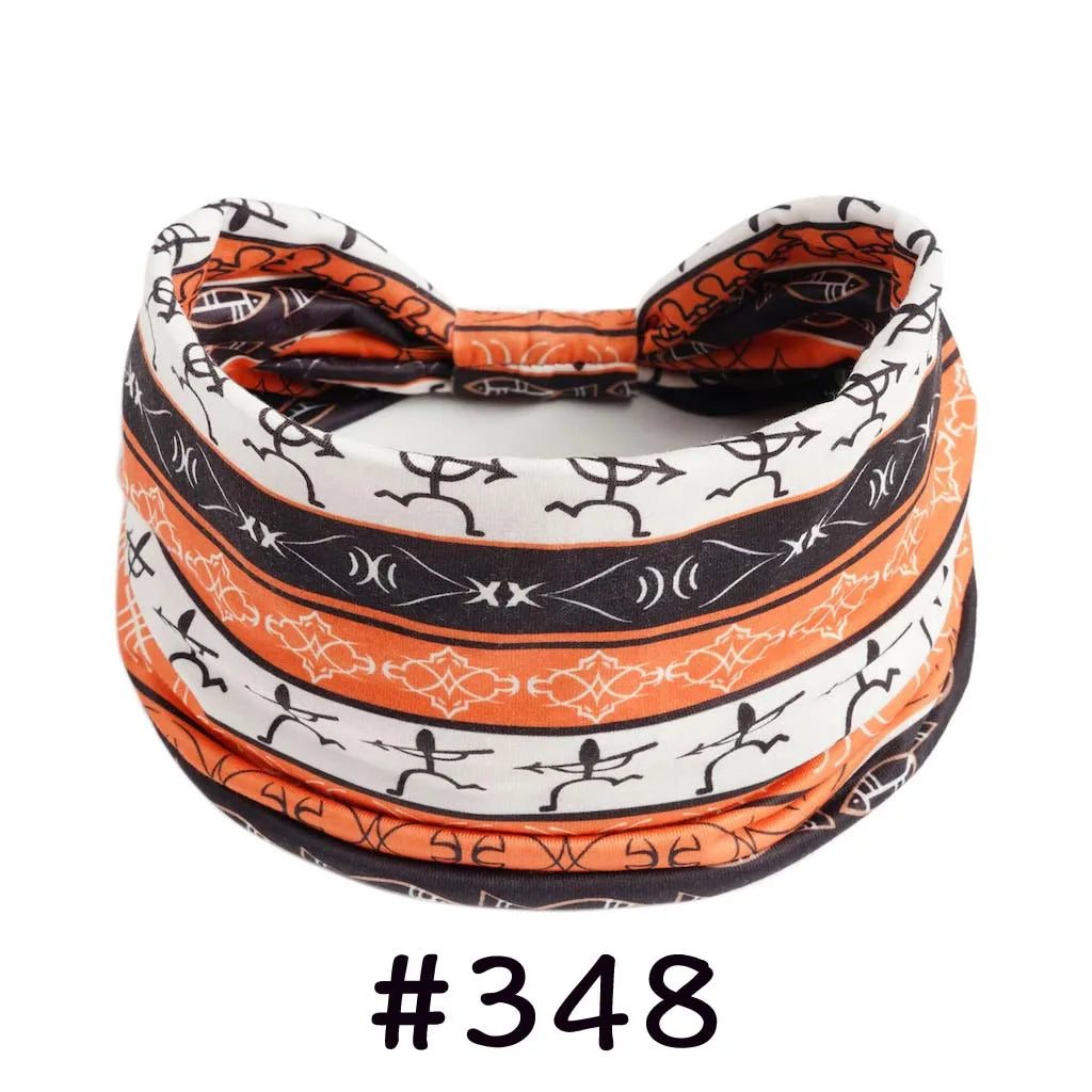 Boho Headbands for Women Knotted Wide