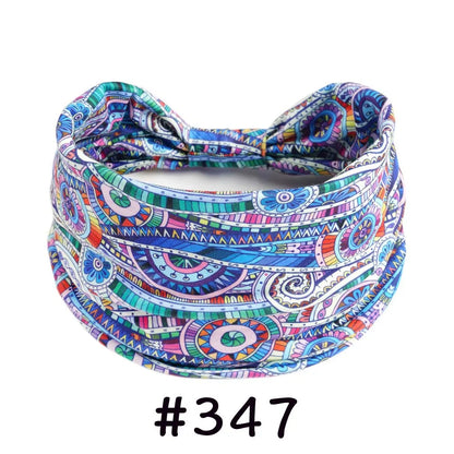 Boho Headbands for Women Knotted Wide