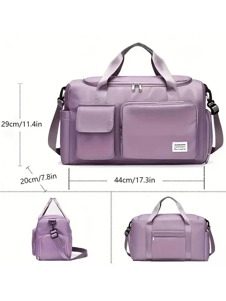 UNIXINU Carry On Travel Bag Large Capacity