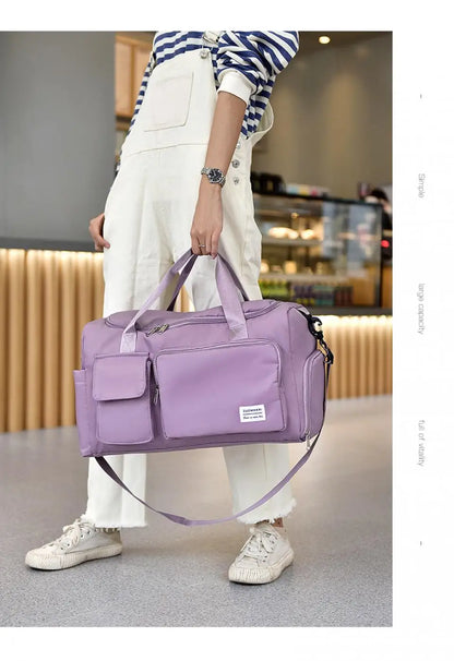 UNIXINU Carry On Travel Bag Large Capacity