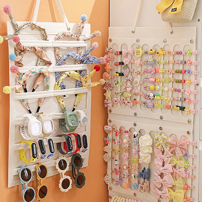 Hair Bows Organizer Wall Hanging Large Capacity Headband Holder