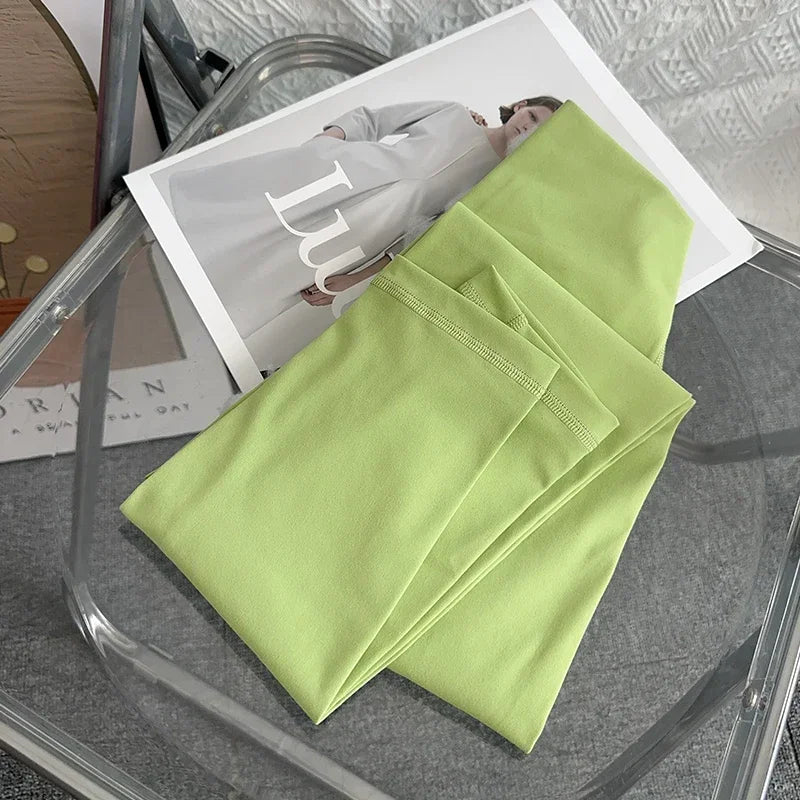 Women Gym Yoga Pants High Waist Naked