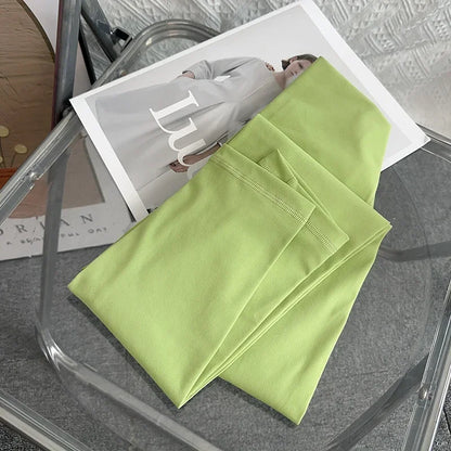 Women Gym Yoga Pants High Waist Naked