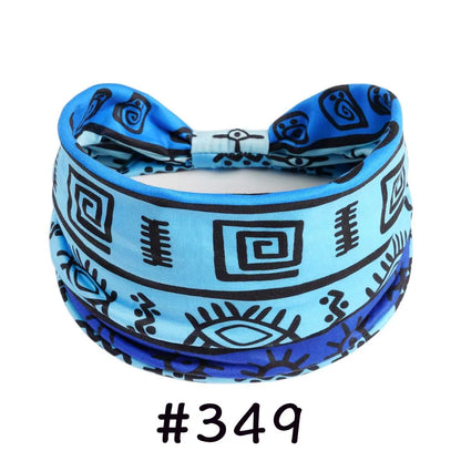 Boho Headbands for Women Knotted Wide