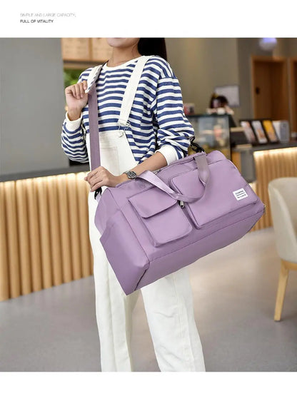 UNIXINU Carry On Travel Bag Large Capacity
