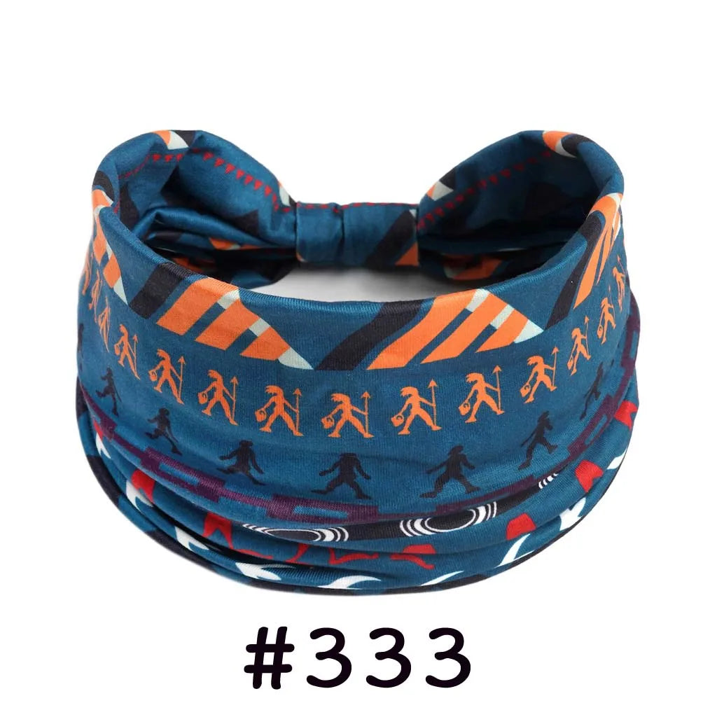 Boho Headbands for Women Knotted Wide