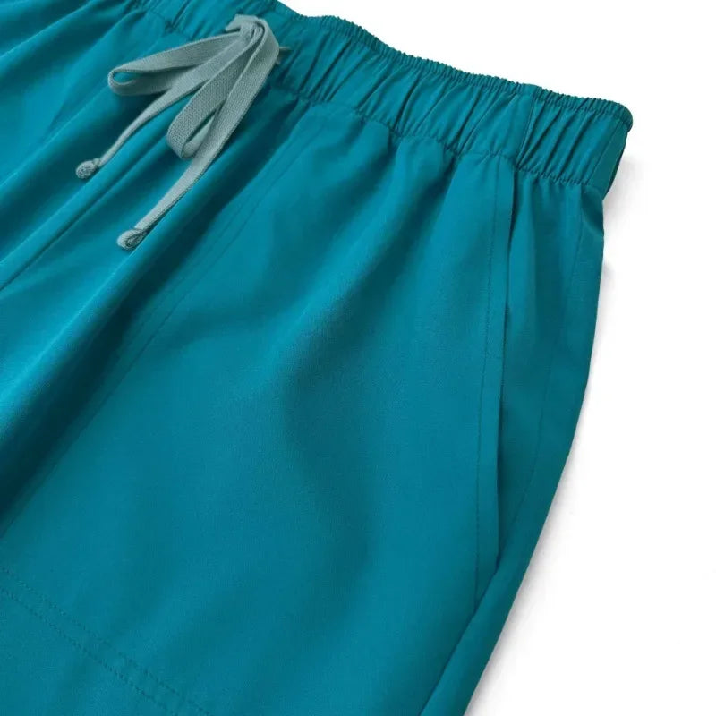 Medical Nurse Surgical Uniforms Woman Scrub Set