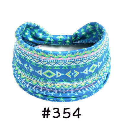 Boho Headbands for Women Knotted Wide