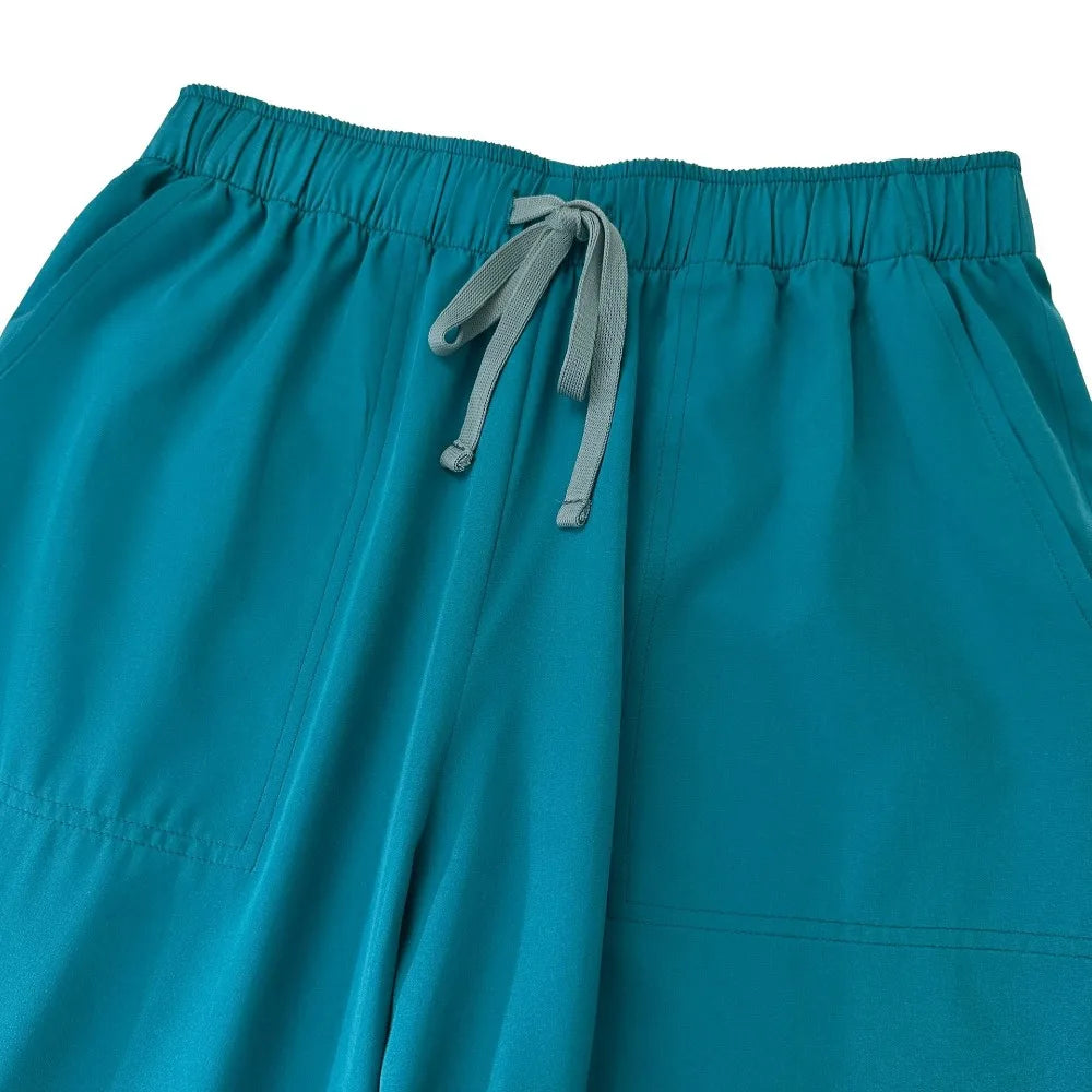 Medical Scrubs Short Sleeved Top+pants