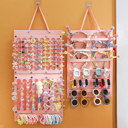 Hair Bows Organizer Wall Hanging Large Capacity Headband Holder