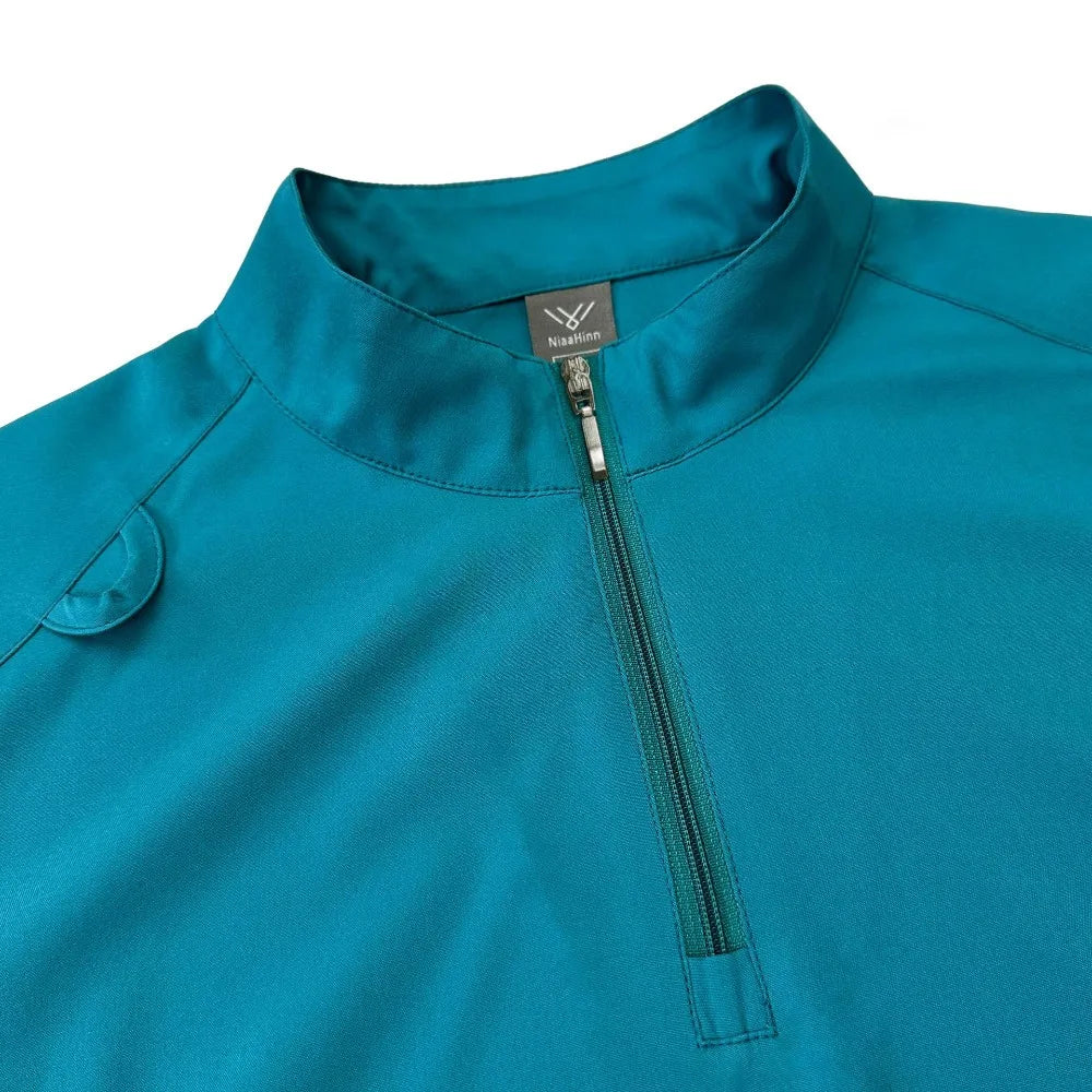 Medical Scrubs Short Sleeved Top+pants