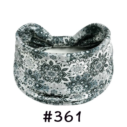 Boho Headbands for Women Knotted Wide