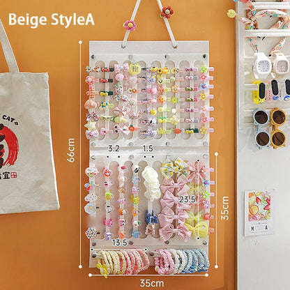 Hair Bows Organizer Wall Hanging Large Capacity Headband Holder