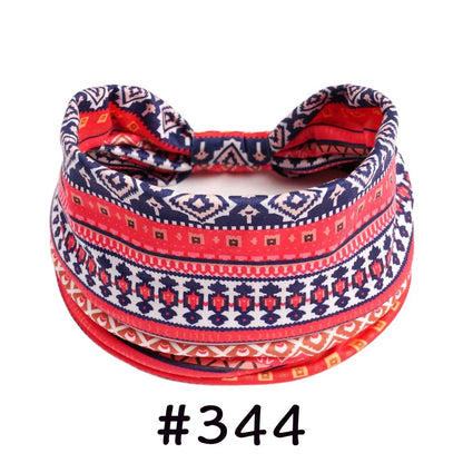Boho Headbands for Women Knotted Wide