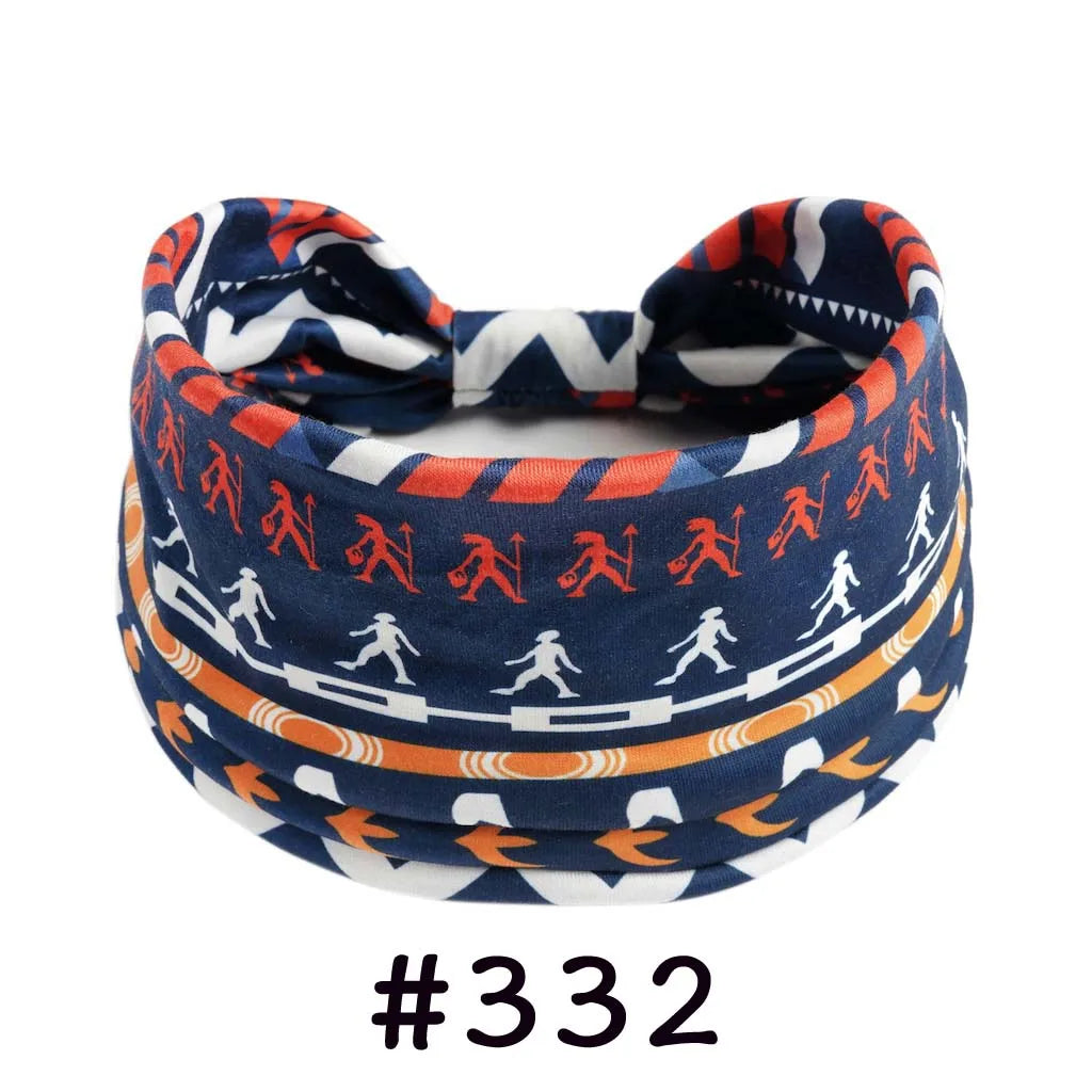 Boho Headbands for Women Knotted Wide
