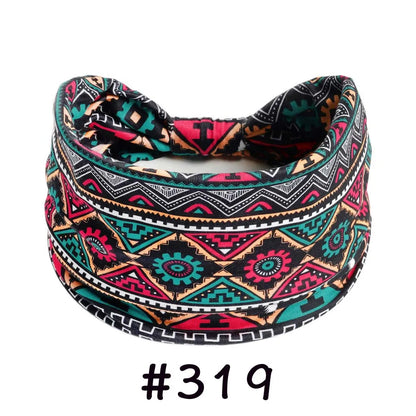 Boho Headbands for Women Knotted Wide