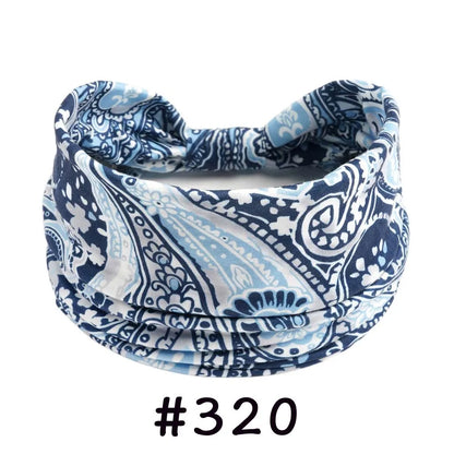 Boho Headbands for Women Knotted Wide