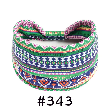 Boho Headbands for Women Knotted Wide